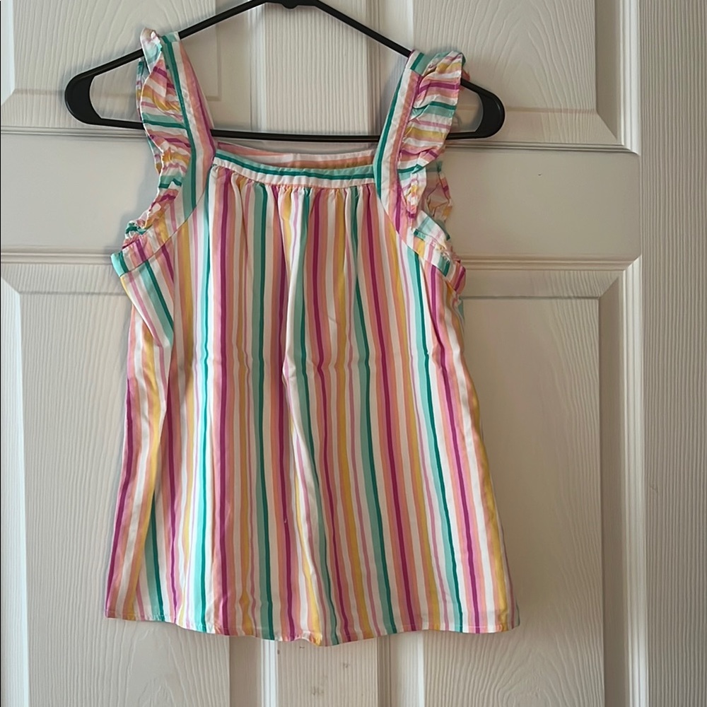 Colorful Striped Kids Top
